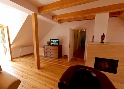 Familienappartements mit 2 Schlafzimmer und Kamin