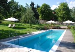 Beheiztes Schwimmbecken